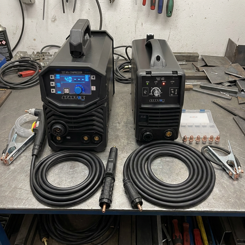 Dos modelos, dos prioridades: decisión limpia entre EasyCUT 40s Compresor y EasyCUT 40